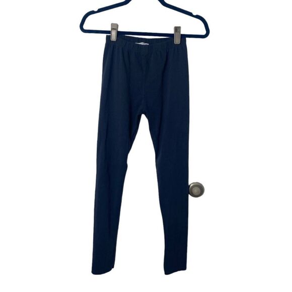 Fashion Private Company Junior SZ 16 navy blue leggings - Picture 1 of 4